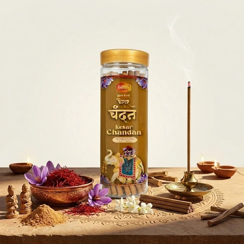 Kaavya Chandan agarbatti kesar