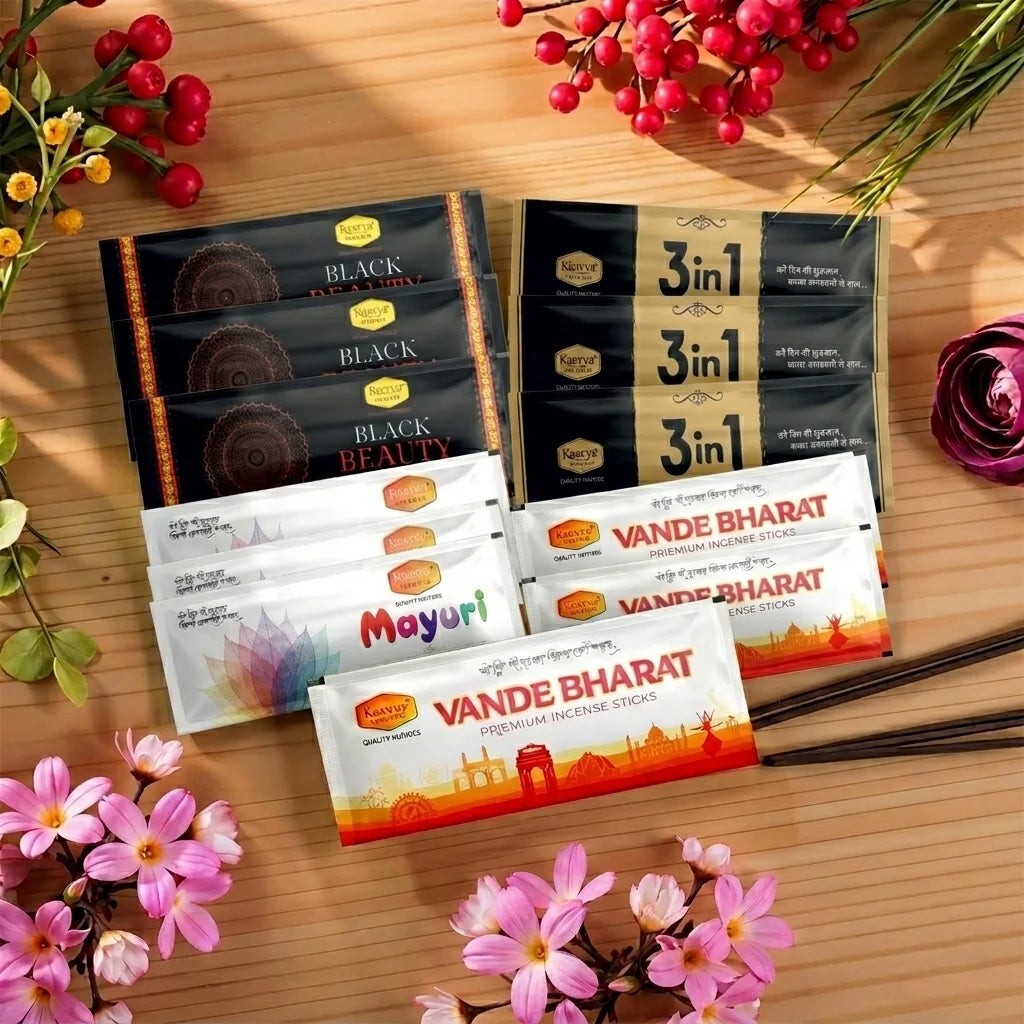 kaavya agarbatti pouch combo